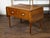 Wood English 19th Century Oak Drop Leaves Draper's Table with Brass Measuring Tape For Sale - Image 7 of 12