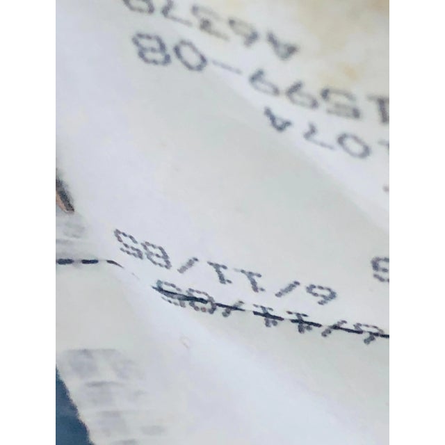 1985 Modernist Rattan Pencil Reed Lounge Chair For Sale - Image 4 of 12