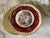 1940's Mythological Scene Plates, Cico Bavaria Germany, Ruby & Gold, Set of 6 For Sale - Image 13 of 17