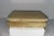 Metal Vintage Mid-Century Italian Onyx & 24k Gold-Plated Brass Box by g.s.e., Signed “Oro k.24” For Sale - Image 7 of 9