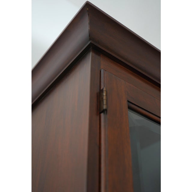 Henkel Harris 4 Door Mahogany China Cabinet For Sale - Image 11 of 18