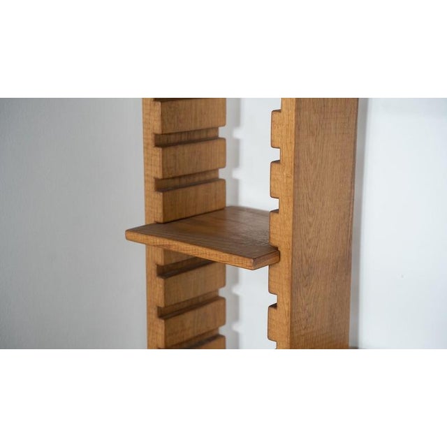 Large Bookshelf with Bench attributed to Guiseppe Rivadossi for Officina Rivadossi, Italy, 1970 For Sale - Image 9 of 18