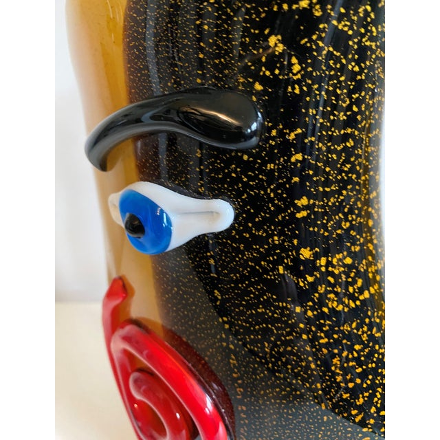 Murano Glass Fish Head Vase, 1980s For Sale - Image 12 of 18