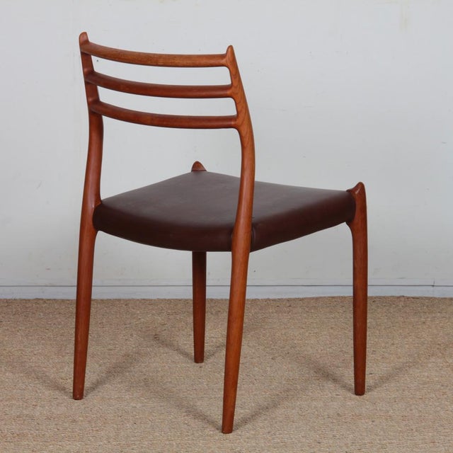 Teak Model 78 Chairs from Niels Otto Moller, 1960, Set of 6 For Sale - Image 14 of 18
