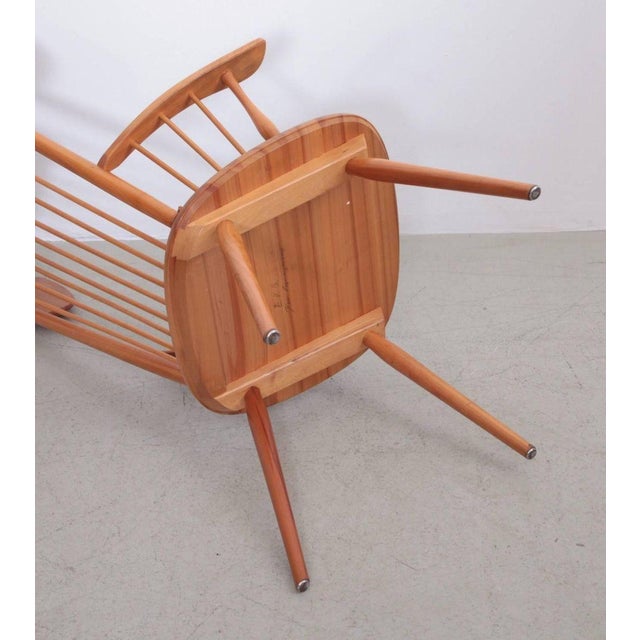 Wingback Armchair by Albert Haberer for Hermann Fleiner, Germany, 1950s For Sale - Image 6 of 10