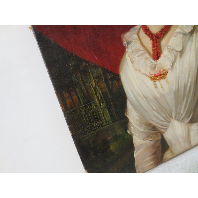 Early 19th British Provencial Portrait on Canvas For Sale In New York - Image 6 of 12
