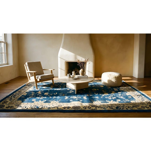 Early 20th Century Chinese Peking Carpet ( 8'2'' x 10'4'' - 250 x 315 ) For Sale - Image 14 of 14