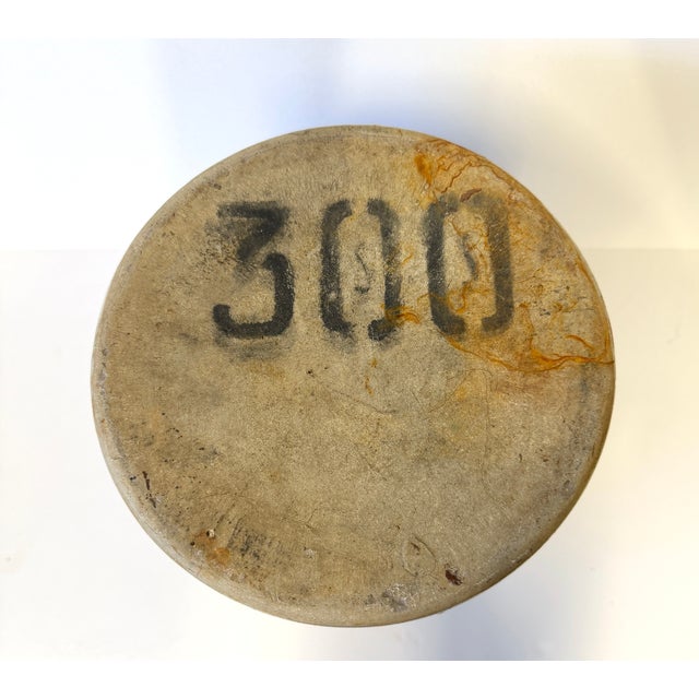 Gray Large Antique French Mustard Pot Bocquet For Sale - Image 8 of 8