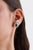 These Modernist stud earrings feature 2.51 carats of natural emeralds, set in in 14K white gold. Each emerald measuring...