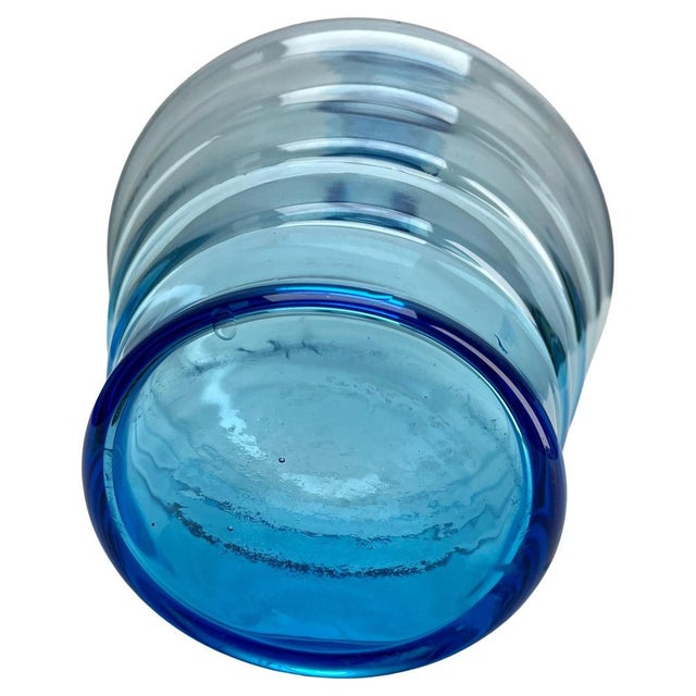 Blue Large Cobalt Blue Decanter from Boom, Belgium, 1930s For Sale - Image 8 of 9