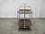 1960s Mid-Century German Folding Chrome Serving Bar Cart, 1960s For Sale - Image 5 of 10