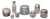 Sterling Silver & Cut Glass Vanity Accessories, 8 For Sale