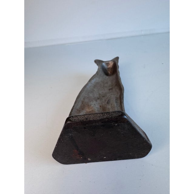 1950s Fox Door Stop For Sale In San Francisco - Image 6 of 8