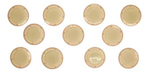 Vintage Mid-Century Lenox China Salad Plates - Set of 12