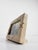 Mid-Century Modern Italian Carved Travertine Table Picture Frame, 1970s For Sale - Image 12 of 16