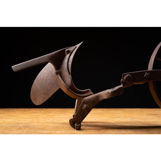 c. 1900s-1920s; S. L. Allen & Co. - Philadelphia, PA Early 20th-century "Planet Jr." cast iron single-wheel cultivator...