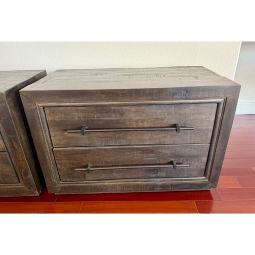 Classic Home Nightstands (Pair) For Sale - Image 4 of 7