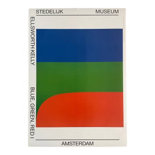 Ellsworth Kelly (1923-2015), Blue, Green,Red I, 1964-65, Copyright Ellsworth Kelly, 2012 Exhibition Poster,, Printed in the Netherland For Sale