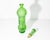 Mid 20th Century Empoli Italy Green Glass Bottle With Fruit Design For Sale - Image 5 of 6
