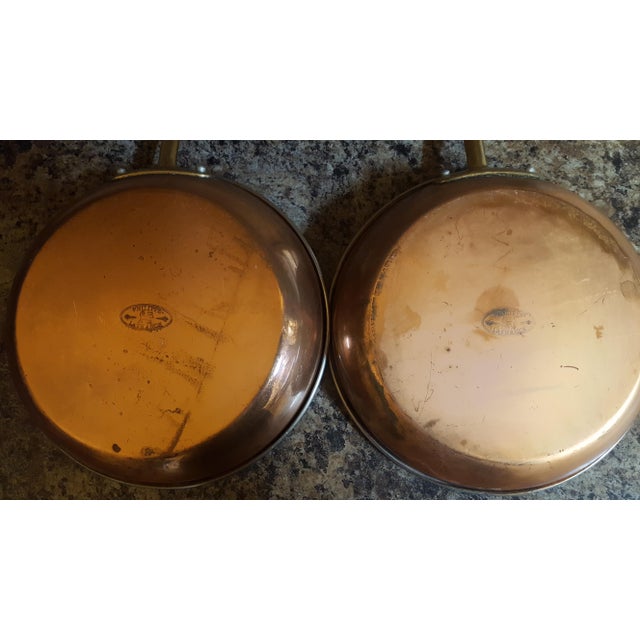 Philippe La France Copper Cookware A Pair Chairish