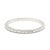 Art Deco Art Deco Engraved Band, Platinum, Ring Size 5.5, Stackable For Sale - Image 3 of 7
