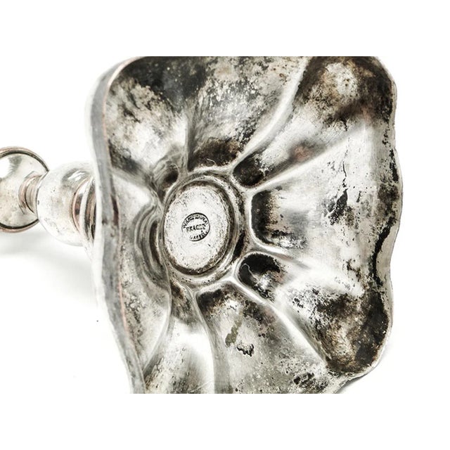 Beidermeier Candleholder from Fraget, Poland, 1850s For Sale - Image 9 of 13