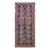 Vintage Persian Shiraz Bohemian Wool Handmade Gallery Size Runner Rug For Sale
