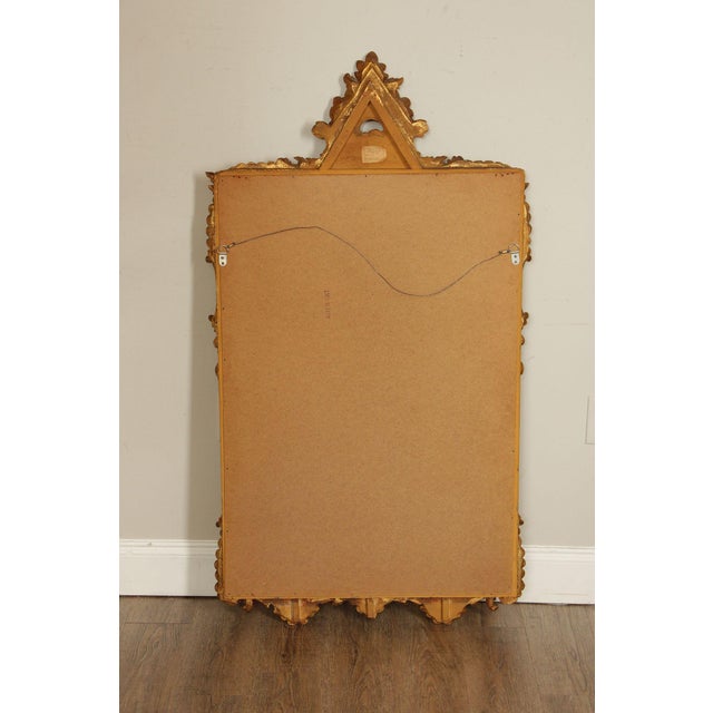 Vintage Italian Carved Giltwood Wall Mirror For Sale - Image 16 of 17