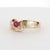 18k Yellow Gold Ring With 0.29ct Ruby & 0.31ct Diamond Accents For Sale - Image 12 of 18