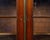English English 19th Century Mahogany Bookcase with Glass Doors and Carved Rosettes For Sale - Image 3 of 12