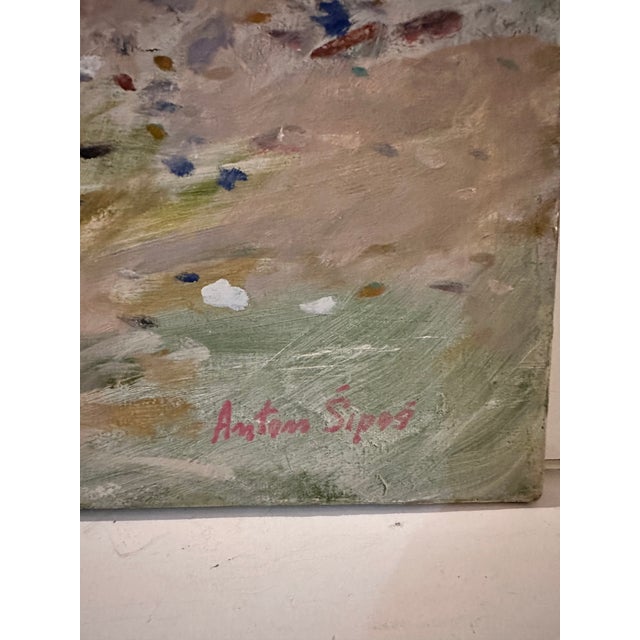 Beautiful fun playful painting of children on the beach. I wonderful happy scene of a memorable event for many. It is...