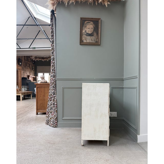 Wood Vintage Patinated Parisian Buffet, 1940s For Sale - Image 7 of 16