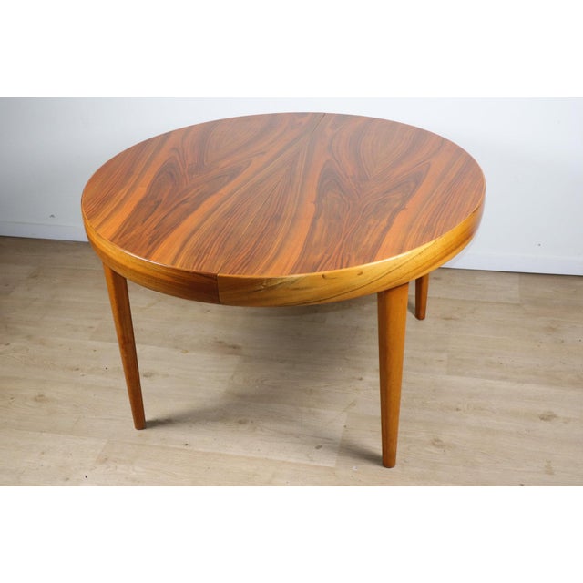 Scandinavian Extendable Teak Dining Table, 1960s For Sale - Image 6 of 18
