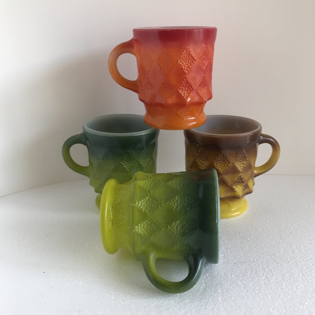 MidCentury Fire King Mugs Set of 4 Chairish