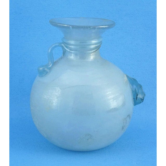 MEASUREMENTS: Height: 14.5 cm; Width: 13.5 cm; Depth: 11.5 cm; Weight: 0.572 kg Splendid Murano blown glass bowl vase with...