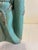 Vintage Terracotta Angel Candle Holder Sculpture With Verdigris Patina For Sale - Image 12 of 15