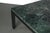 1960s Square Dunbar Coffee Table with Green Marble Top and Black Base, USA For Sale - Image 5 of 6