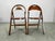 Bauhaus Bauhaus B751 Folding Chairs from Ligna, Czechoslovakia, 1930s, Set of 2 For Sale - Image 3 of 16
