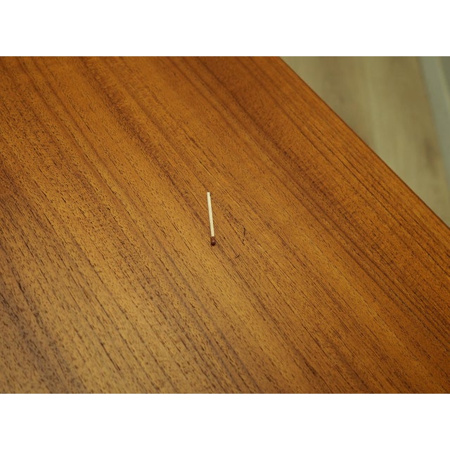 Orange Danish Teak Desk, 1970s For Sale - Image 8 of 15