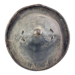 Early 20th Century Amarro Arussi Leather Shield Ethiopia For Sale
