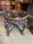Gothic 19th Century Oval Victorian/ Renaissance Style Hand Carved Table With Inlay For Sale - Image 3 of 11
