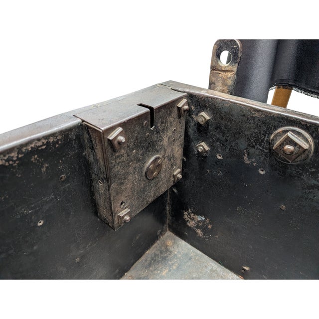 Iron Armored Chest, 1890s For Sale - Image 9 of 16