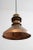 Metal Vintage Danish Industrial Pendant Lamp in Copper, 1960s For Sale - Image 7 of 8