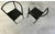 Very rare Wendy Wright chairs designed by Philippe Starck in 1986. The triangular/geometrical shape is appealing. Made...