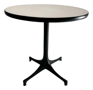 Vintage Pedestal Side Tables by George Nelson for Herman Miller, 1970s, Set of 2
