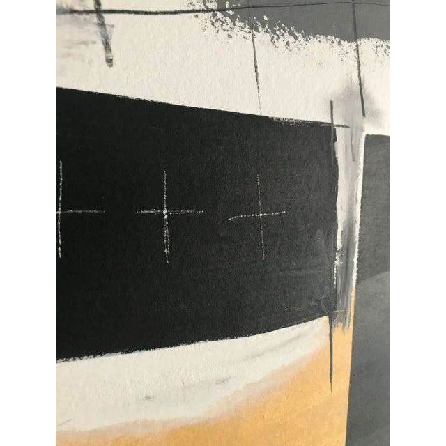 No. 5 of my 2014 series titled, Abstract. This piece is mixed media (Ink, acrylic, graphite, and oil pastel) on...