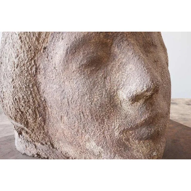 Gaetano Cecere Plaster Sculpture Wood Base #33 For Sale - Image 4 of 6