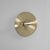 Metal Space Age Ceiling Lamp in Brass-Colored Aluminum from Teka, 1970s For Sale - Image 7 of 11