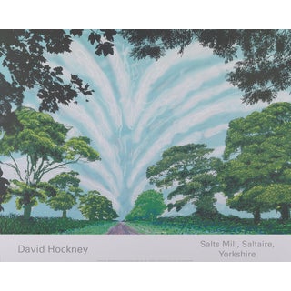 Summer Sky Poster after David Hockney For Sale