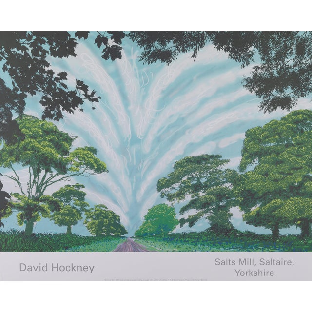 Summer Sky Poster after David Hockney For Sale